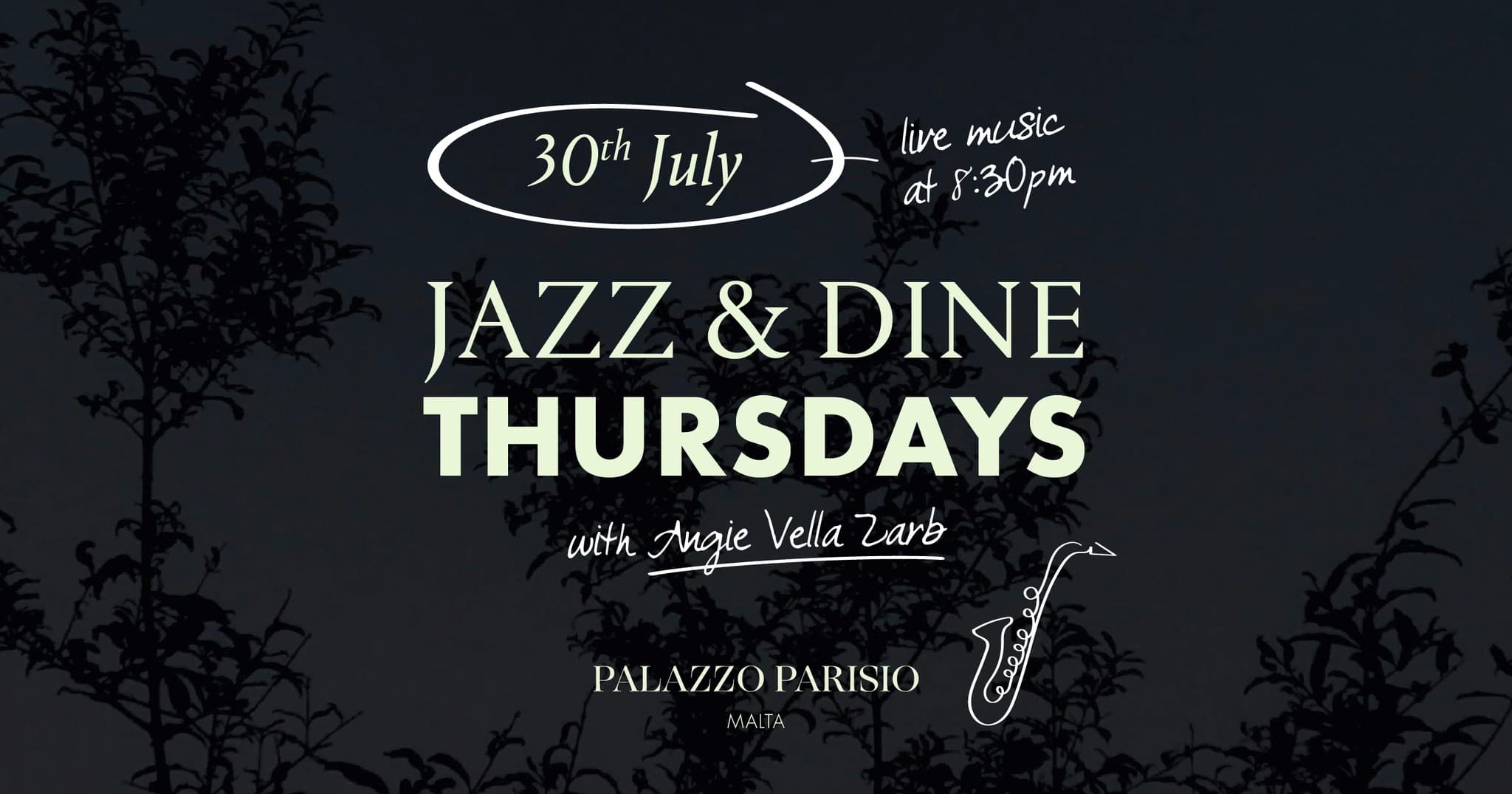 Jazz & Dine with Angie Vella Zarb