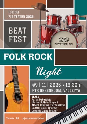 Iljieli fit-Teatru Beatfest – Folk Rock