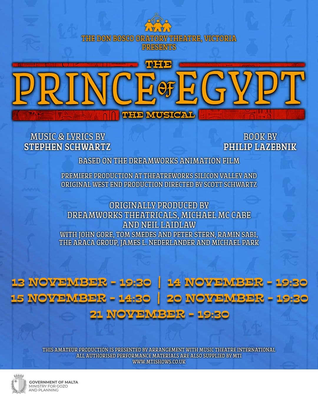 The Prince of Egypt: The Musical